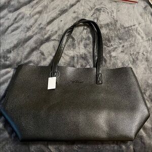 Elegant Black Tote Bag